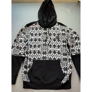 Cote De Nuits Mens Black Long Sleeve‎ Hoodie Embellishments Jacket Size XL